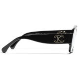 Chanel - Occhiali Pilota con Filtro Luce Blu - Nero - Chanel Eyewear