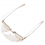 Chanel - Occhiali Quadrati con Filtro Luce Blu - Rosa Oro - Chanel Eyewear