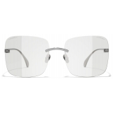 Chanel - Occhiali Quadrati con Filtro Luce Blu - Nero - Chanel Eyewear