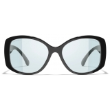 Chanel - Occhiali a Farfalla con Filtro Luce Blu - Nero - Chanel Eyewear
