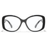 Chanel - Occhiali a Farfalla con Filtro Luce Blu - Nero Rosa - Chanel Eyewear