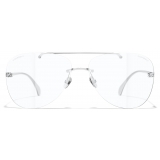 Chanel - Occhiali Pilota con Filtro Luce Blu - Argento - Chanel Eyewear