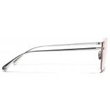 Chanel - Occhiali Cat-Eye con Filtro Luce Blu - Argento - Chanel Eyewear
