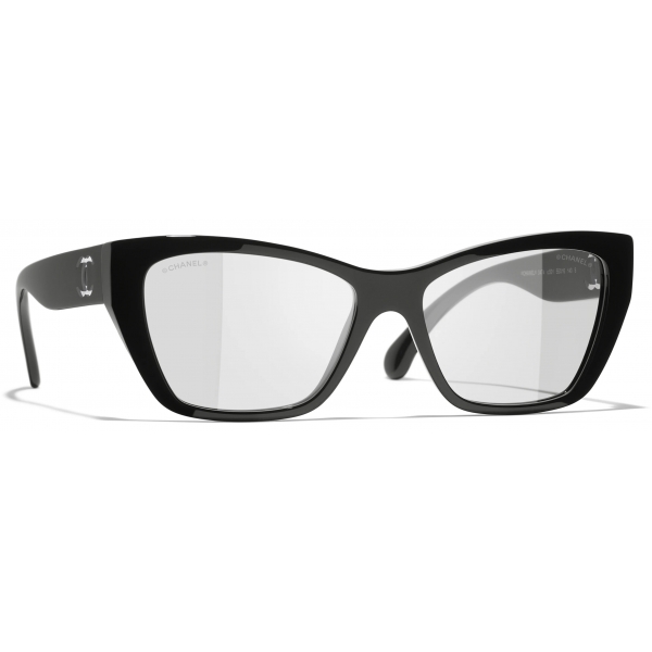 Chanel - Occhiali Cat-Eye con Filtro Luce Blu - Nero - Chanel Eyewear