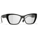 Chanel - Occhiali Cat-Eye con Filtro Luce Blu - Nero - Chanel Eyewear
