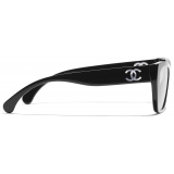 Chanel - Occhiali Cat-Eye con Filtro Luce Blu - Nero - Chanel Eyewear