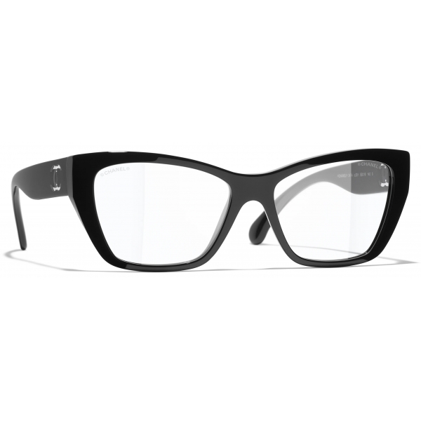 Chanel - Occhiali Cat-Eye con Filtro Luce Blu - Nero - Chanel Eyewear