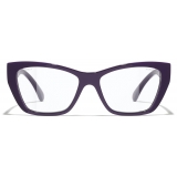 Chanel - Occhiali Cat-Eye con Filtro Luce Blu - Viola - Chanel Eyewear