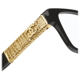 Chanel - Occhiali Quadrati con Filtro Luce Blu - Nero - Chanel Eyewear