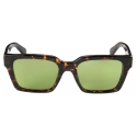 Off-White - Occhiali da Sole Branson - Marrone Havana Verde - Luxury - Off-White Eyewear