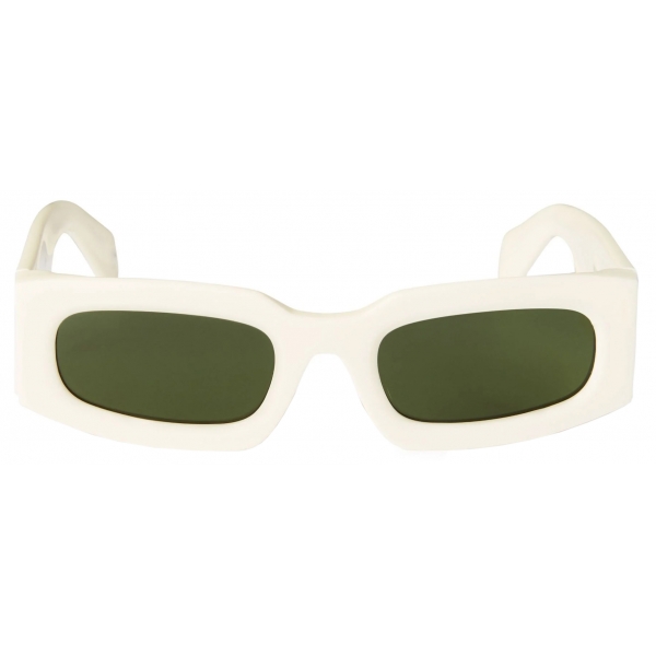 Off-White - Occhiali da Sole Cary - Bianco Verde - Luxury - Off-White Eyewear