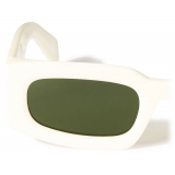Off-White - Cary Sunglasses - White Green - Luxury - Off-White Eyewear