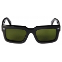 Off-White - Clip-On 2 Sunglasses - Black Green - Luxury - Off-White Eyewear