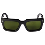 Off-White - Clip-On 2 Sunglasses - Black Green - Luxury - Off-White Eyewear