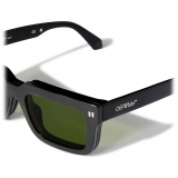 Off-White - Clip-On 2 Sunglasses - Black Green - Luxury - Off-White Eyewear