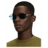 Off-White - Occhiali da Sole Cortez - Oro/Blu - Luxury - Off-White Eyewear