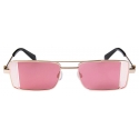 Off-White - Cortez Sunglasses - Gold Bordeaux - Luxury - Off-White Eyewear