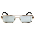 Off-White - Cortez Sunglasses - Gold Dark Grey - Luxury - Off-White Eyewear