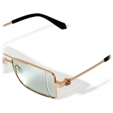 Off-White - Cortez Sunglasses - Gold Dark Grey - Luxury - Off-White Eyewear