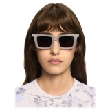 Off-White - Dalton Sunglasses - Grey/Dark Grey - Luxury - Off-White Eyewear