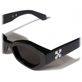 Off-White - Occhiali da Sole Hilo - Nero Grigio Scuro - Luxury - Off-White Eyewear