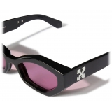 Off-White - Occhiali da Sole Hilo - Nero Rosa - Luxury - Off-White Eyewear