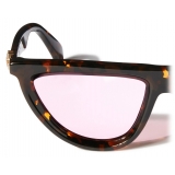 Off-White - Jasper Sunglasses - Brown Havana Pink - Luxury - Off-White Eyewear