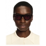 Off-White - Jasper Sunglasses - Brown Havana Pink - Luxury - Off-White Eyewear