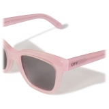 Off-White - Occhiali da Sole Lincoln - Rosa/Grigio Scuro - Luxury - Off-White Eyewear