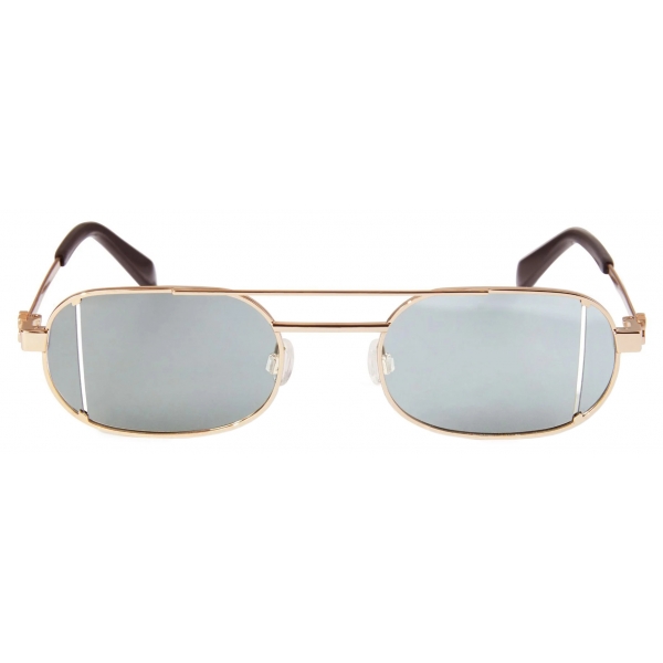 Off-White - Lynn Sunglasses - Gold/Grey - Luxury - Off-White Eyewear