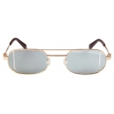 Off-White - Occhiali da Sole Lynn - Oro/Grigio - Luxury - Off-White Eyewear