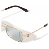 Off-White - Occhiali da Sole Lynn - Oro/Grigio - Luxury - Off-White Eyewear