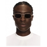 Off-White - Lynn Sunglasses - Gold/Brown - Luxury - Off-White Eyewear