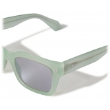 Off-White - Midland Sunglasses - Sage Green/Dark Grey - Luxury - Off-White Eyewear