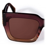 Off-White - Occhiali da Sole Mystic - Bordeaux/Nude - Luxury - Off-White Eyewear