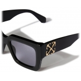 Off-White - Occhiali da Sole Mystic - Nero Grigio Scuro - Luxury - Off-White Eyewear