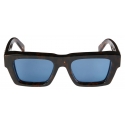 Off-White - Oregon Sunglasses - Brown Havana/Blue - Luxury - Off-White Eyewear