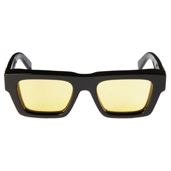 Off-White - Occhiali da Sole Oregon - Nero/Giallo - Luxury - Off-White Eyewear