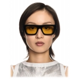 Off-White - Occhiali da Sole Oregon - Nero/Giallo - Luxury - Off-White Eyewear