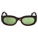 Off-White - Palmer Sunglasses - Brown Havana/Green - Luxury - Off-White Eyewear