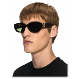 Off-White - Palmer Sunglasses - Brown Havana/Green - Luxury - Off-White Eyewear