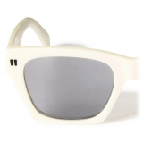 Off-White - Valdez Sunglasses - White Dark Grey - Luxury - Off-White Eyewear