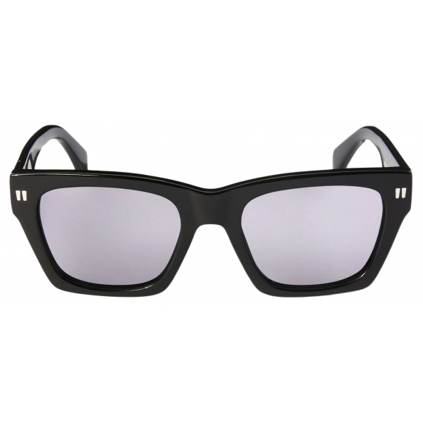 Off-White - Occhiali da Sole Valdez - Nero Grigio Scuro - Luxury - Off-White Eyewear