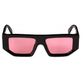 Off-White - Vancouver Sunglasses - Black/Burgundy - Luxury - Off-White Eyewear