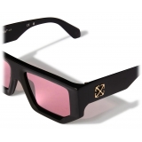 Off-White - Vancouver Sunglasses - Black/Burgundy - Luxury - Off-White Eyewear