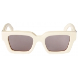 Off-White - Occhiali da Sole Virgil - Bianco/Grigio Scuro - Luxury - Off-White Eyewear