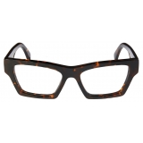 Off-White - Style 7X Optical Glasses - Brown Havana - Luxury - Off-White Eyewear