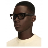 Off-White - Occhiali da Vista Style 7X - Marrone Havana - Luxury - Off-White Eyewear