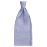 Viola Milano - Animal Printed Selftipped Silk Tie - Viola Elephant - Handmade in Italy - Luxury Exclusive Collection