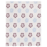 Viola Milano - Bergamo Bloom Untipped Silk Tie - White - Handmade in Italy - Luxury Exclusive Collection